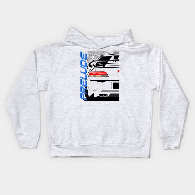 Honda Prelude Si 1997 Kids Hoodie by gaplexio